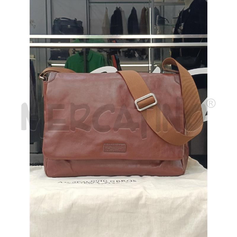 TRACOLLA UOMO SPALDING BROS MARRONE | Mercatino dell'Usato Roma gregorio vii 1