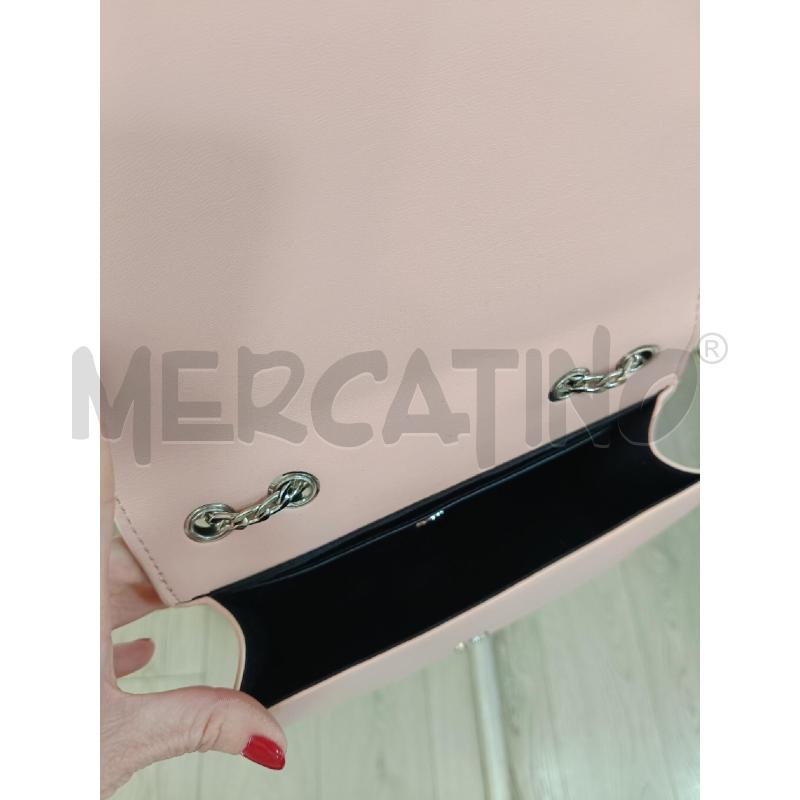 TRACOLLA  LOVE MOSCHINO ROSA STRASS | Mercatino dell'Usato Roma gregorio vii 4