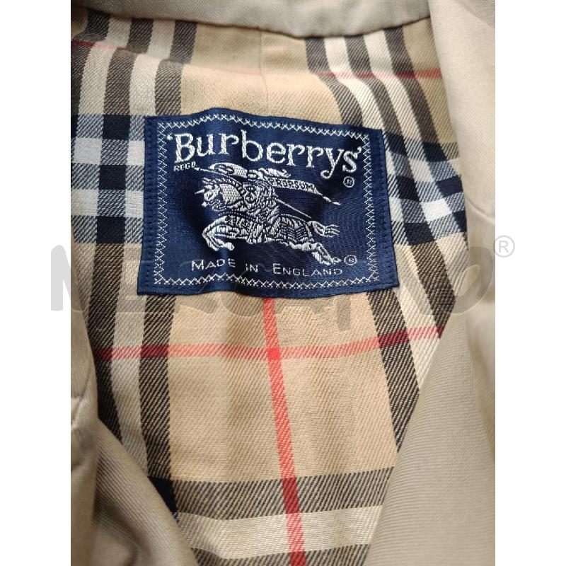 TRENCH BURBERRYS KAKI TG48R | Mercatino dell'Usato Roma gregorio vii 4