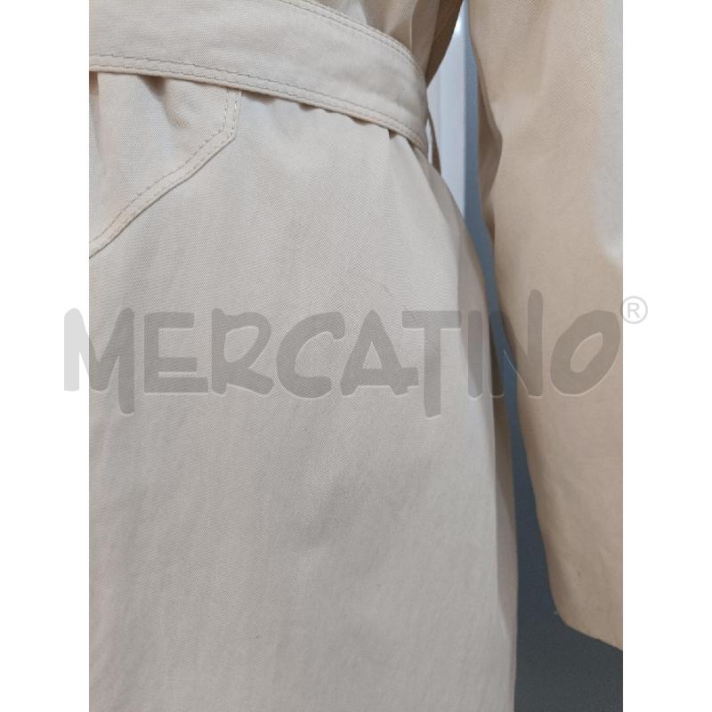 TRENCH MAX MARA RAINWEAR ECRU INTERNO CORDA  | Mercatino dell'Usato Roma gregorio vii 5
