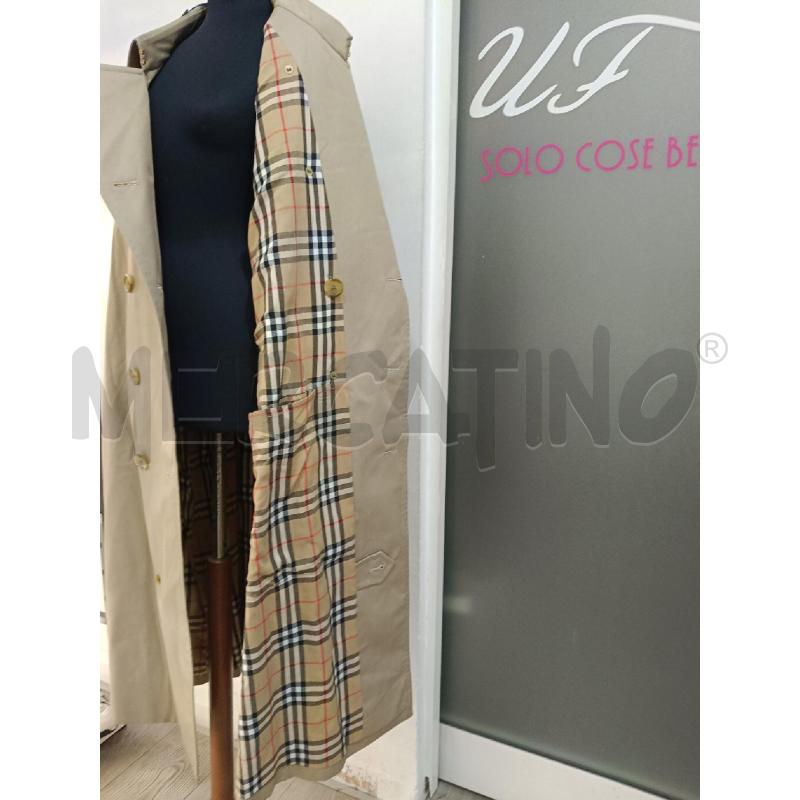 TRENCH UOMO BURBERRYS BEIGE  | Mercatino dell'Usato Roma gregorio vii 5