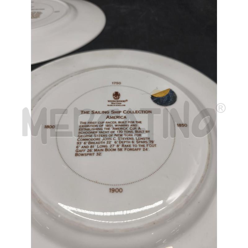 TRIS PIATTI COLLEZ WEGDWOOD | Mercatino dell'Usato Roma gregorio vii 3