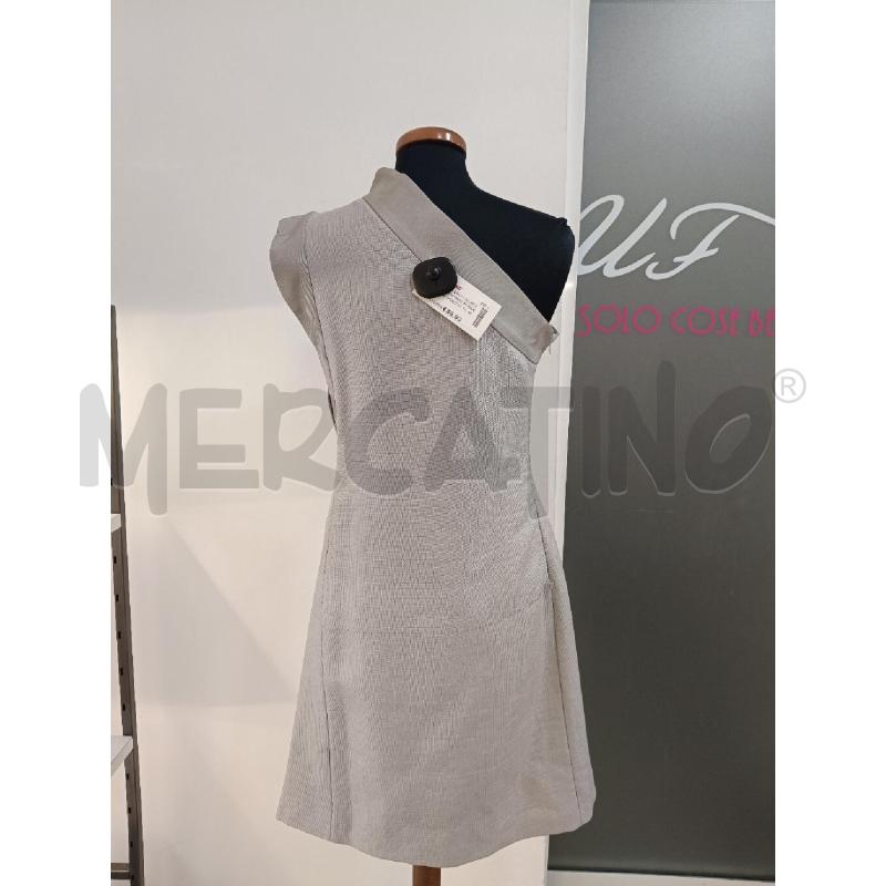 TUBINO EMPORIO ARMANI GRIGIO GHIACCIO MONOSPALLA  | Mercatino dell'Usato Roma gregorio vii 4