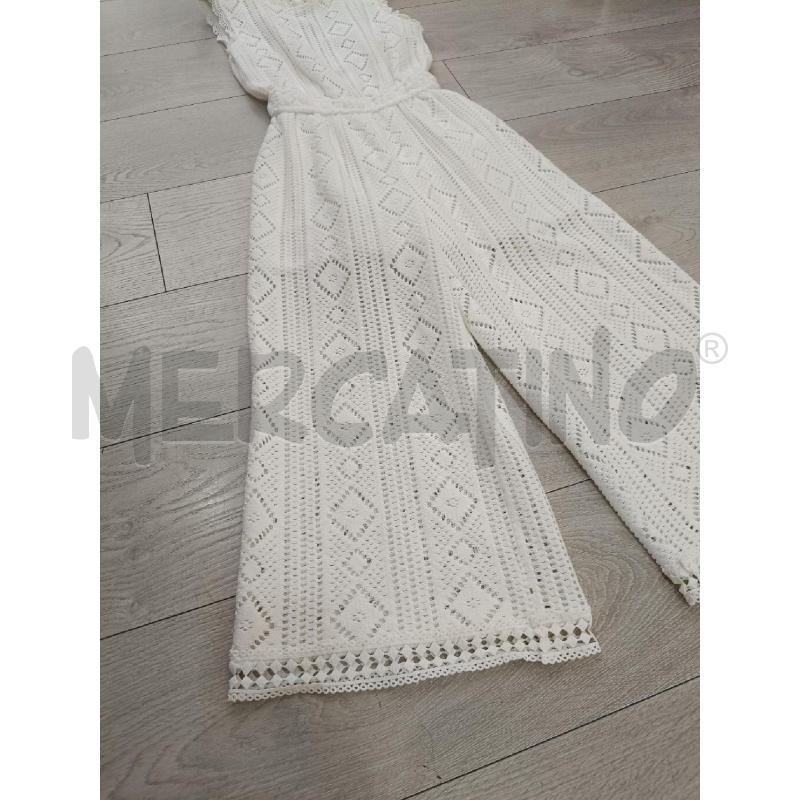 TUTA DONNA SOUVENIR BIANCO ROMBI TRAF | Mercatino dell'Usato Roma gregorio vii 2