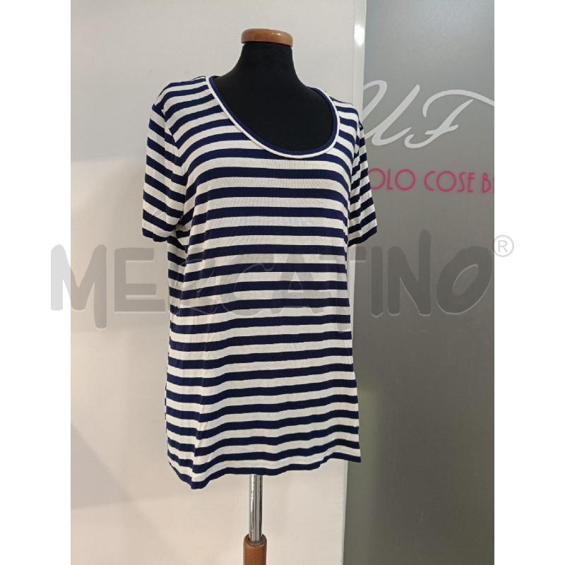 T SHIRT DONNA MICHAEL KORS RIGHE BIACNO BLU | Mercatino dell'Usato Roma gregorio vii 1