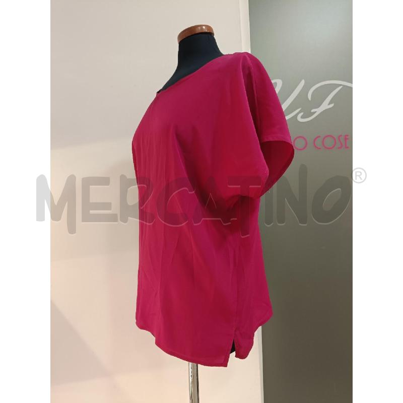 T SHIRT MAX MARA MAGENTA IN SETA | Mercatino dell'Usato Roma gregorio vii 2
