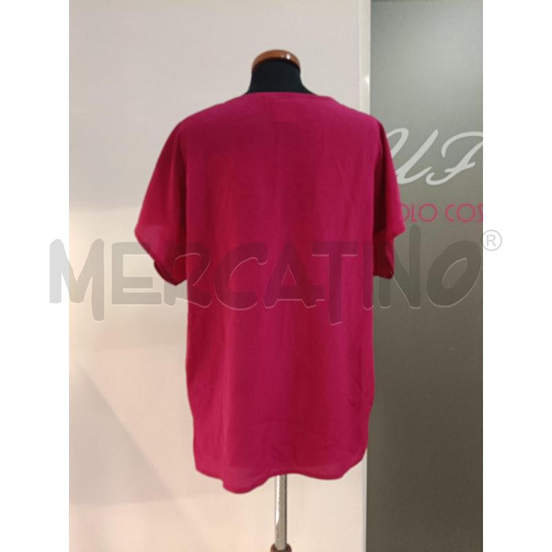 T SHIRT MAX MARA MAGENTA IN SETA | Mercatino dell'Usato Roma gregorio vii 3