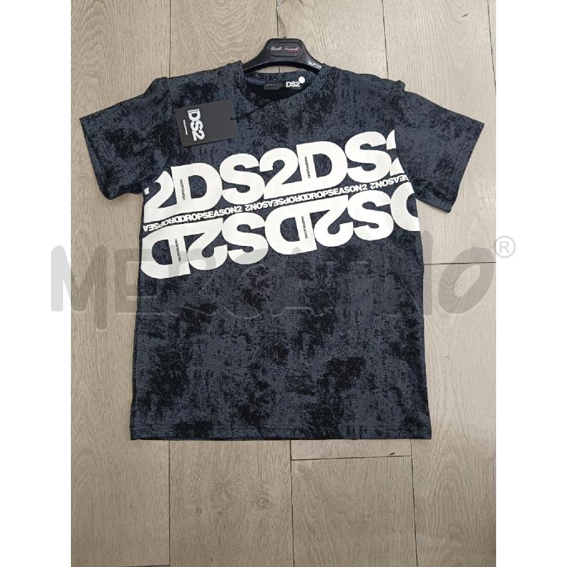T SHIRT UOMO DS2 NERA SFUMATA | Mercatino dell'Usato Roma gregorio vii 1