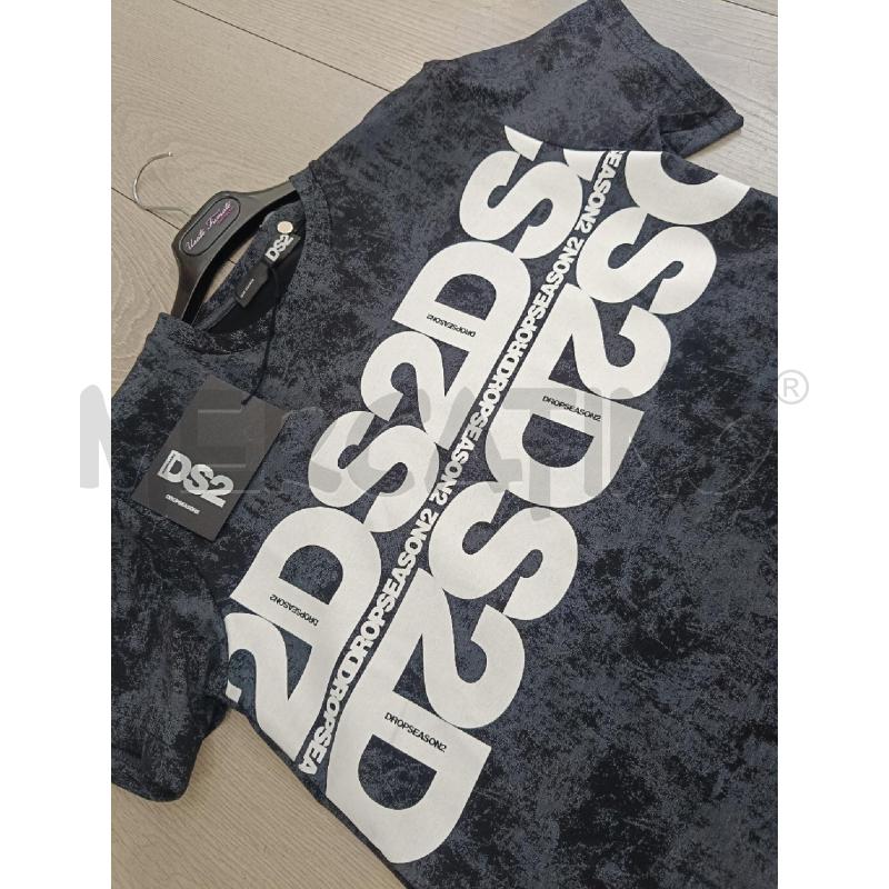 T SHIRT UOMO DS2 NERA SFUMATA | Mercatino dell'Usato Roma gregorio vii 2