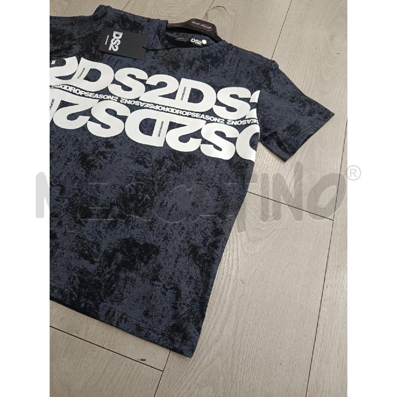 T SHIRT UOMO DS2 NERA SFUMATA | Mercatino dell'Usato Roma gregorio vii 3