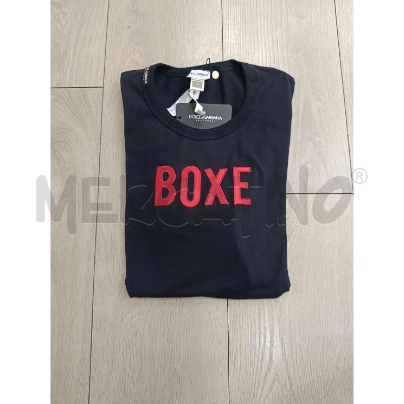 T SHIRT UOMO D&G UNDERWEAR BOXE NERA | Mercatino dell'Usato Roma gregorio vii 1