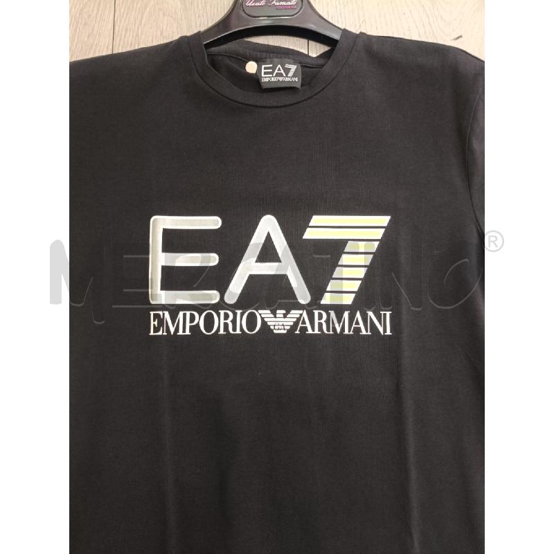 T SHIRT UOMO EMPORIO ARMANI NERA 7 GIALLO | Mercatino dell'Usato Roma gregorio vii 2