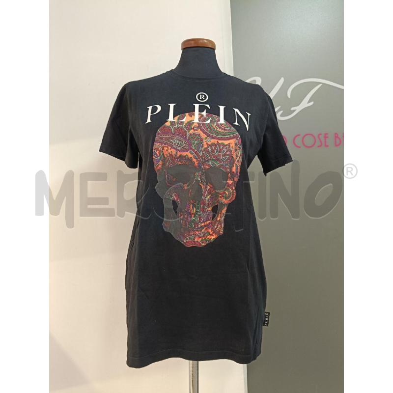 T SHIRT UOMO PHILIP PLEIN NERA TESCHIIO | Mercatino dell'Usato Roma gregorio vii 1