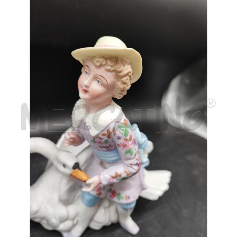 VASETTI COPPIA BISCUIT BIMBI CIGNI  | Mercatino dell'Usato Roma gregorio vii 4