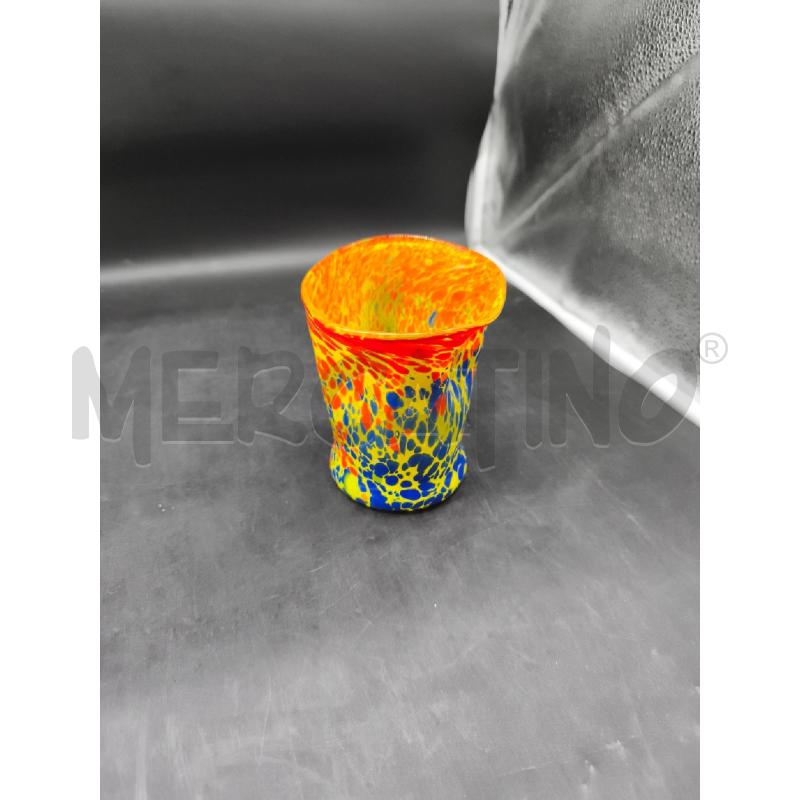 VASETTO MURANO COLORATO  | Mercatino dell'Usato Roma gregorio vii 1