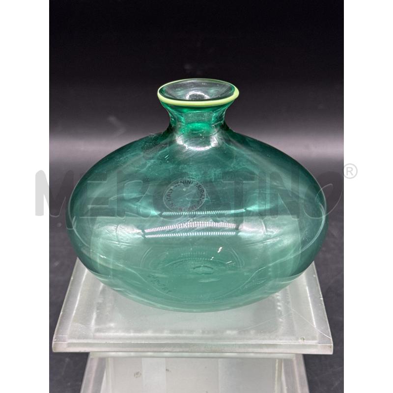 VASETTO VENINI VETRO VERDE * | Mercatino dell'Usato Roma gregorio vii 1