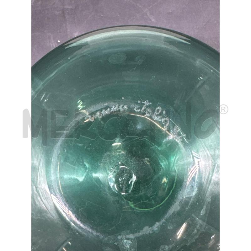 VASETTO VENINI VETRO VERDE * | Mercatino dell'Usato Roma gregorio vii 2