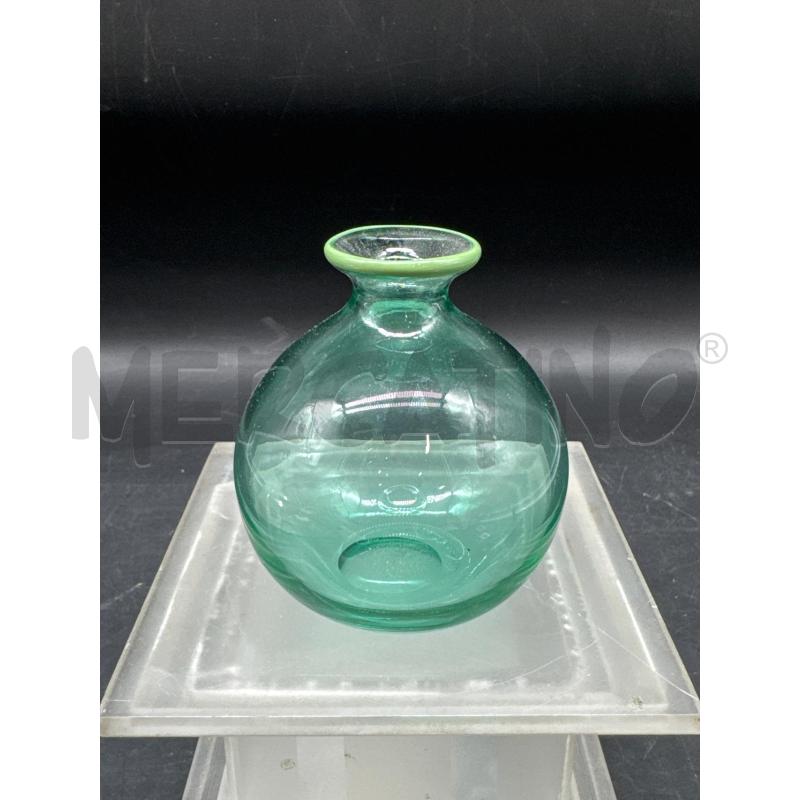 VASETTO VETRO VERDE VENINI 88 * | Mercatino dell'Usato Roma gregorio vii 1