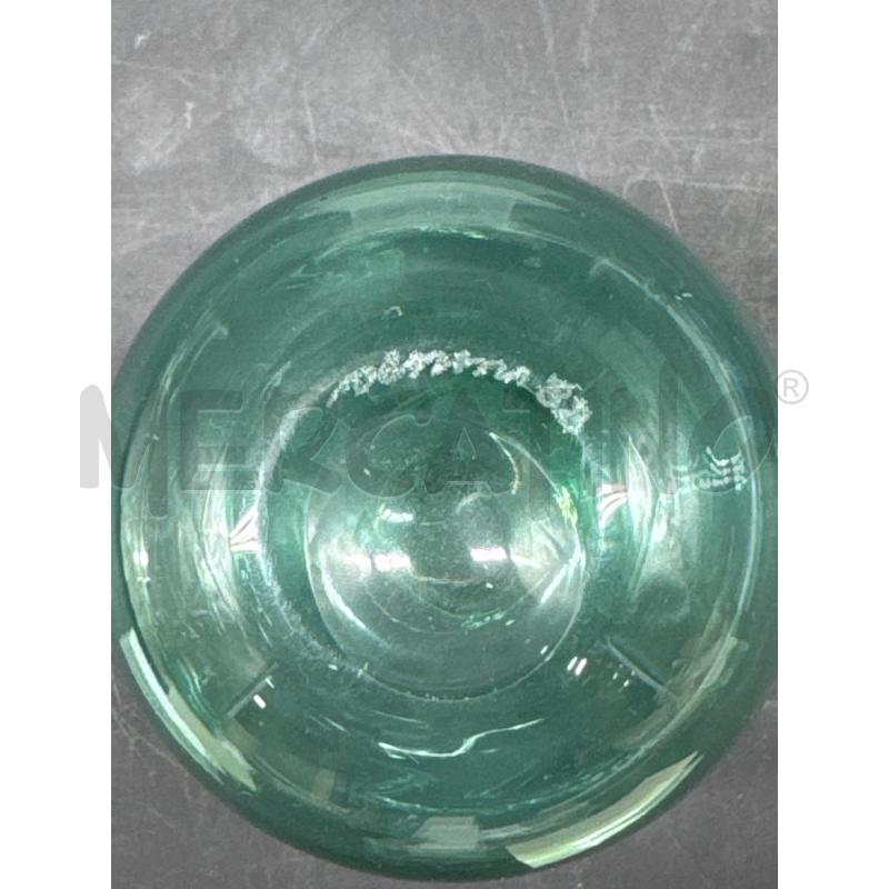 VASETTO VETRO VERDE VENINI 88 * | Mercatino dell'Usato Roma gregorio vii 2