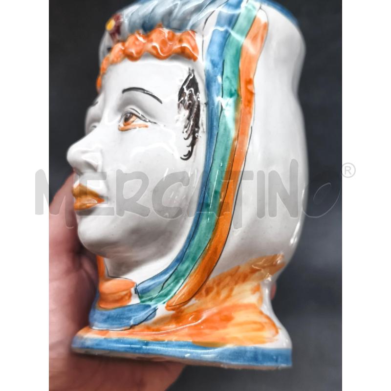 VASO CALTAGIRONE VISO DONNA  | Mercatino dell'Usato Roma gregorio vii 2