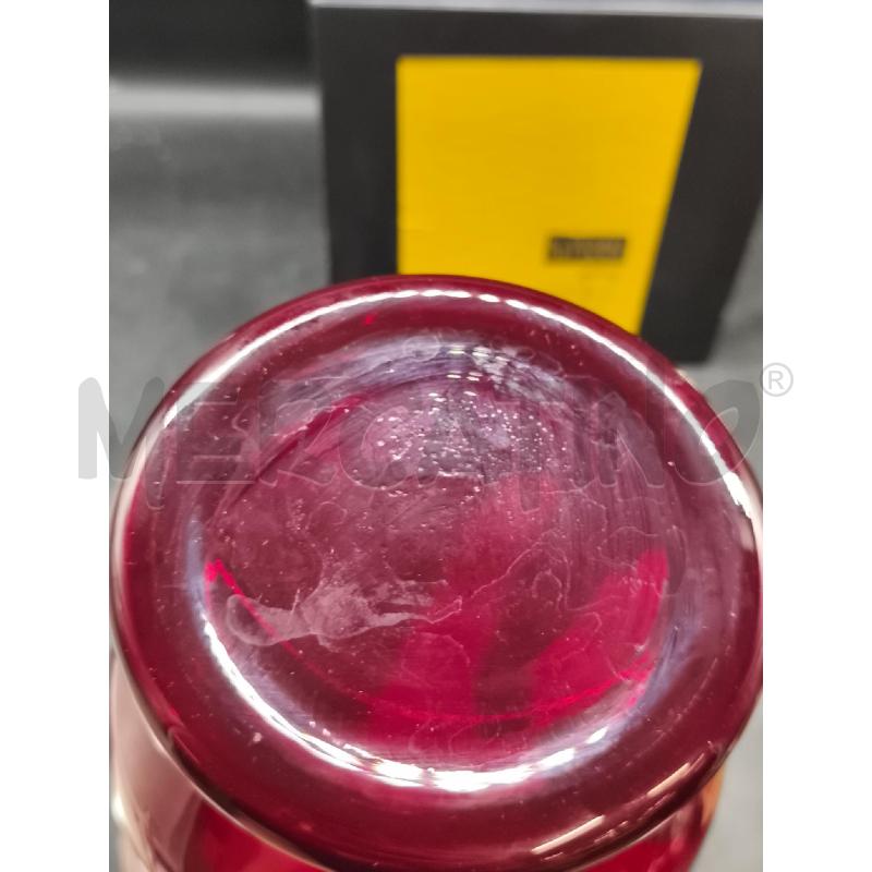 VASO MURANO ROSSO LEONE DORATO DOGI  | Mercatino dell'Usato Roma gregorio vii 3