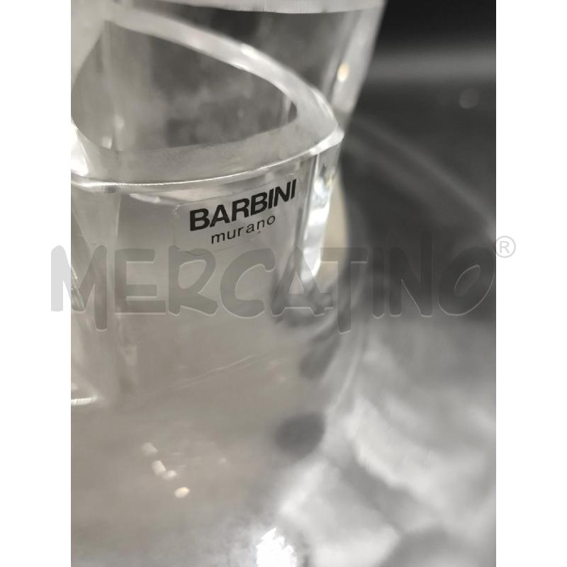 VASO PORTA FIORI MURANO BARBINI  | Mercatino dell'Usato Roma gregorio vii 3