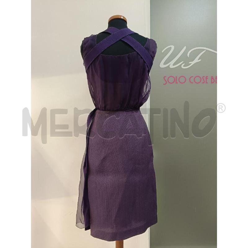 VESTITO DONNA ALBERTA FERRETTI VIOLA SETA 3PZ | Mercatino dell'Usato Roma gregorio vii 2