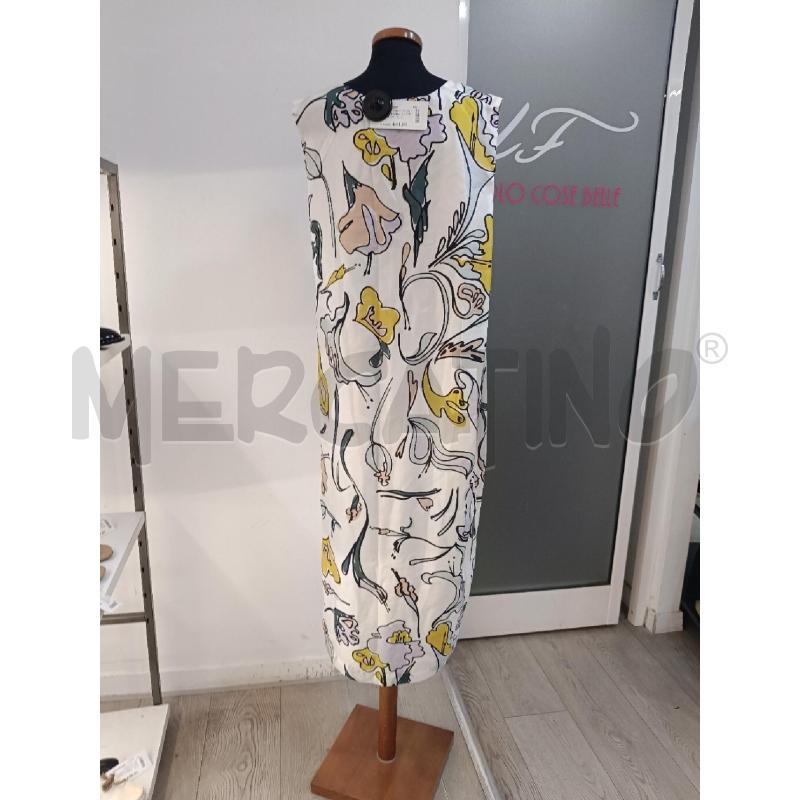 VESTITO DONNA ALYSI BIANCO FIORI | Mercatino dell'Usato Roma gregorio vii 4