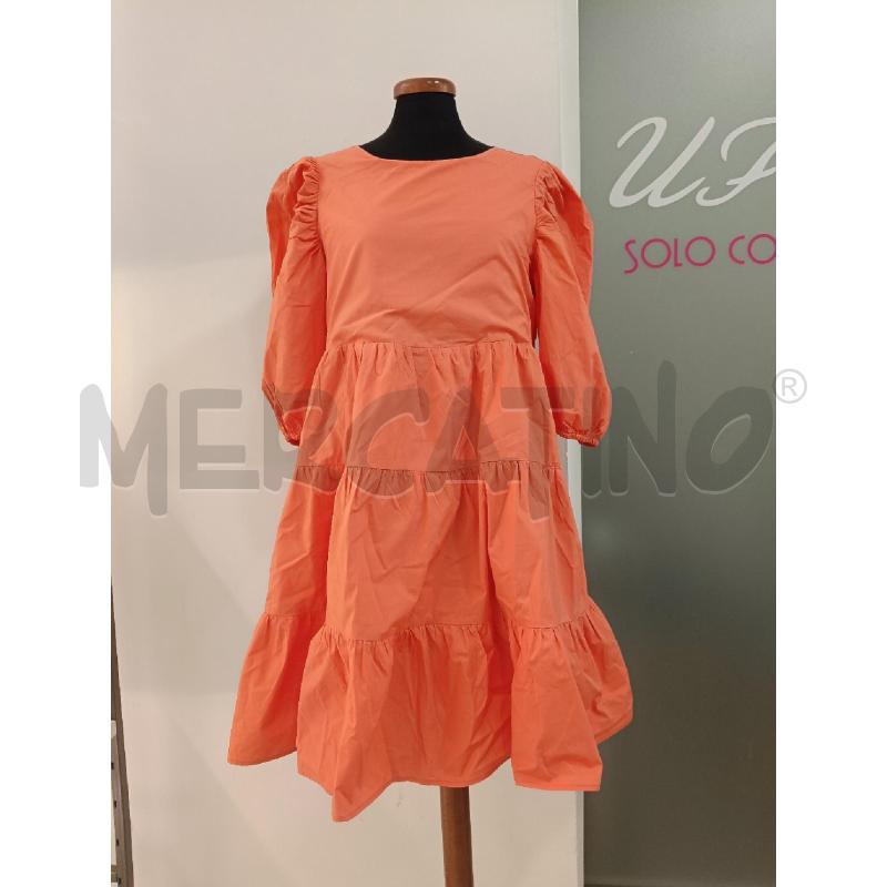 VESTITO DONNA ANONYME ARANCIONE MANICA PALLLONCINO | Mercatino dell'Usato Roma gregorio vii 1