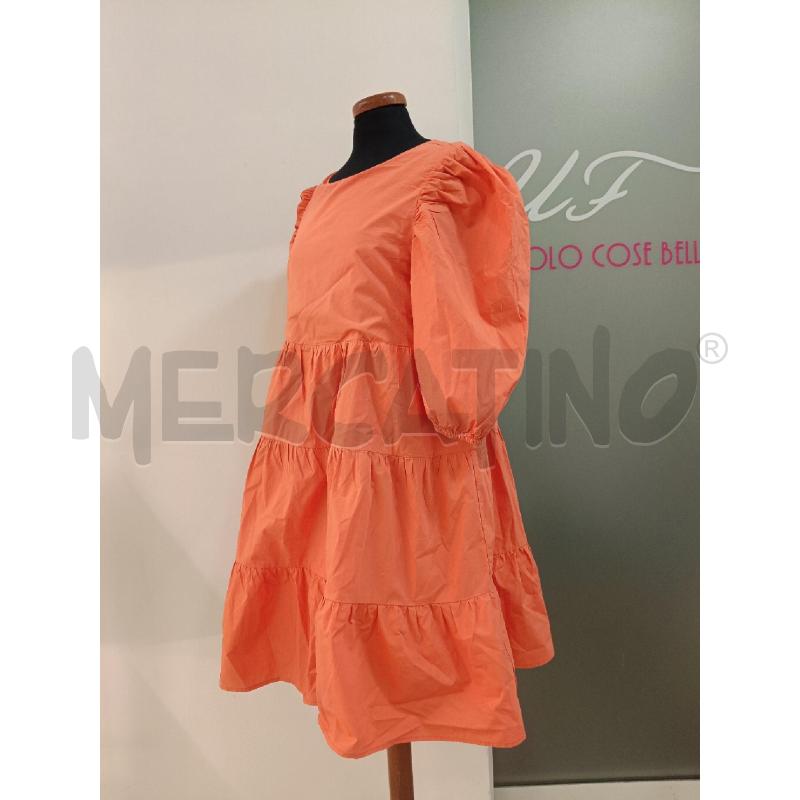 VESTITO DONNA ANONYME ARANCIONE MANICA PALLLONCINO | Mercatino dell'Usato Roma gregorio vii 2