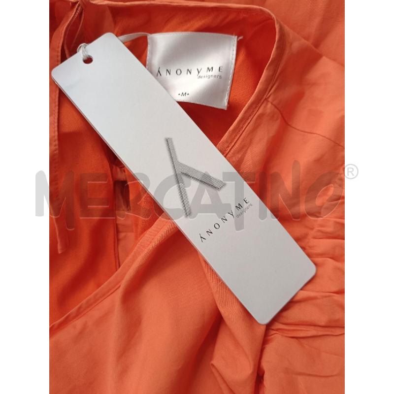 VESTITO DONNA ANONYME ARANCIONE MANICA PALLLONCINO | Mercatino dell'Usato Roma gregorio vii 4