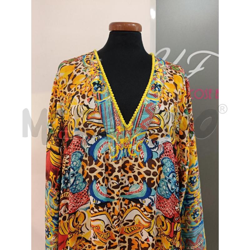 VESTITO DONNA ANTICA SARTORIA BY GIACOMO CINQUE ANIMALIER  | Mercatino dell'Usato Roma gregorio vii 2