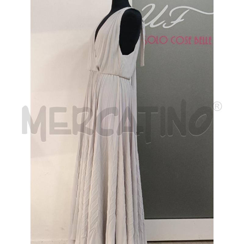 VESTITO DONNA BEATRICE B GRIGIO PLISSETTATO | Mercatino dell'Usato Roma gregorio vii 2