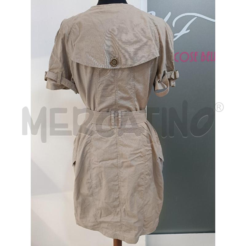 VESTITO DONNA BURBERRY BEIGE COTONE | Mercatino dell'Usato Roma gregorio vii 3