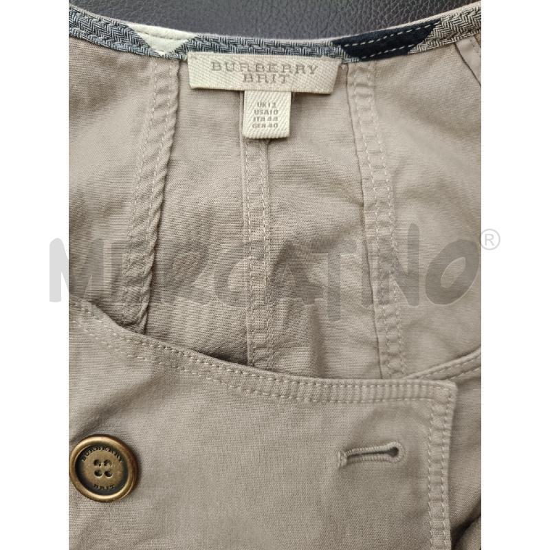VESTITO DONNA BURBERRY BEIGE COTONE | Mercatino dell'Usato Roma gregorio vii 4