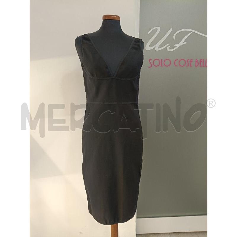 VESTITO DONNA DSQUARED NERO TESS ELASTICIZZATO SMANICATO | Mercatino dell'Usato Roma gregorio vii 1