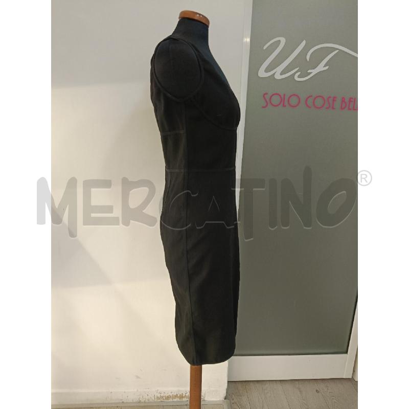 VESTITO DONNA DSQUARED NERO TESS ELASTICIZZATO SMANICATO | Mercatino dell'Usato Roma gregorio vii 3