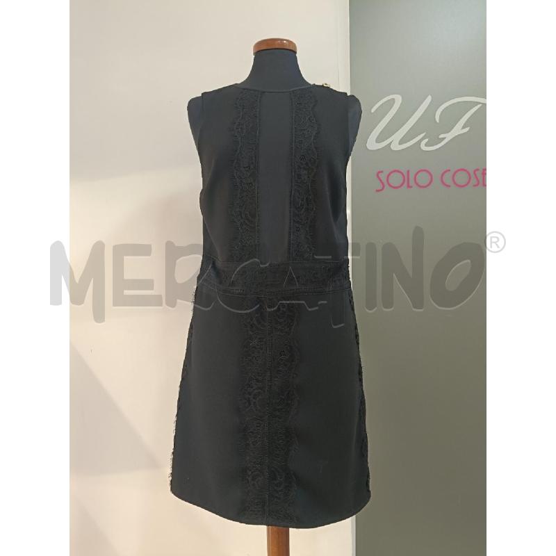 VESTITO DONNA ELISABETTA FRANCHI NERO PIZZO RICAMATO | Mercatino dell'Usato Roma gregorio vii 1