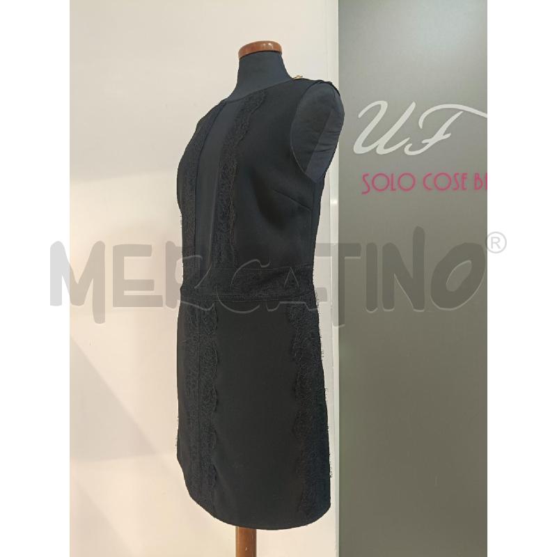 VESTITO DONNA ELISABETTA FRANCHI NERO PIZZO RICAMATO | Mercatino dell'Usato Roma gregorio vii 2