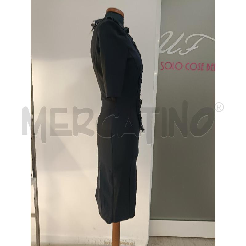 VESTITO DONNA ELISABETTA FRANCHI NERO ROUGES COLLO | Mercatino dell'Usato Roma gregorio vii 3