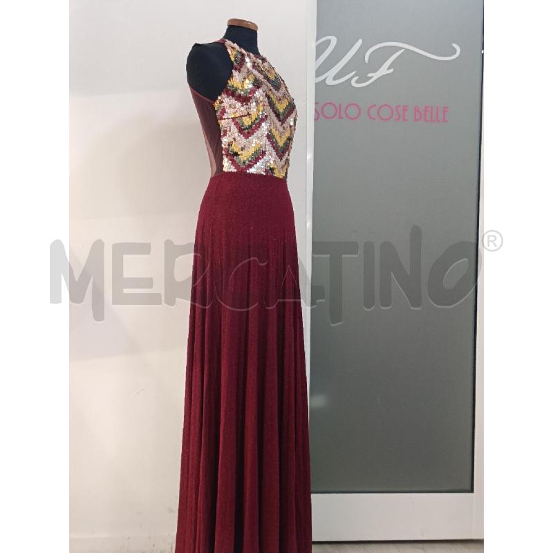 VESTITO DONNA ELISABETTA FRANCHI ROSSA PAILLETTE | Mercatino dell'Usato Roma gregorio vii 2
