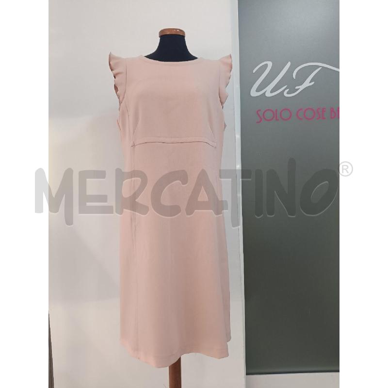 VESTITO DONNA EMME MARELLA ROSA MANICA VOLANT | Mercatino dell'Usato Roma gregorio vii 1