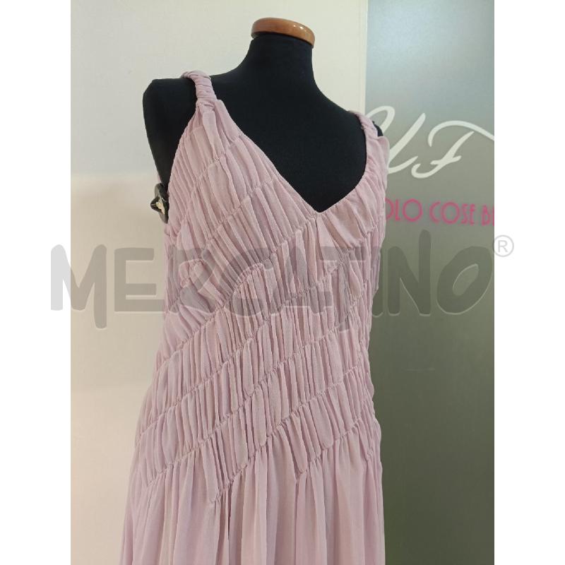 VESTITO DONNA EMPORIO ARMANI LILLA SETA | Mercatino dell'Usato Roma gregorio vii 2