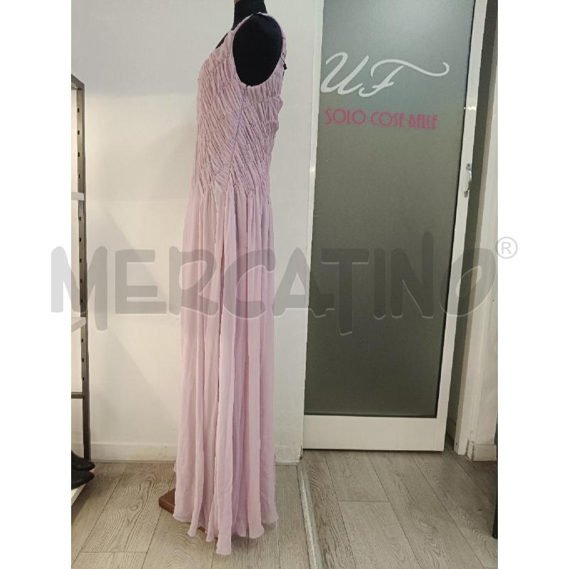 VESTITO DONNA EMPORIO ARMANI LILLA SETA | Mercatino dell'Usato Roma gregorio vii 3