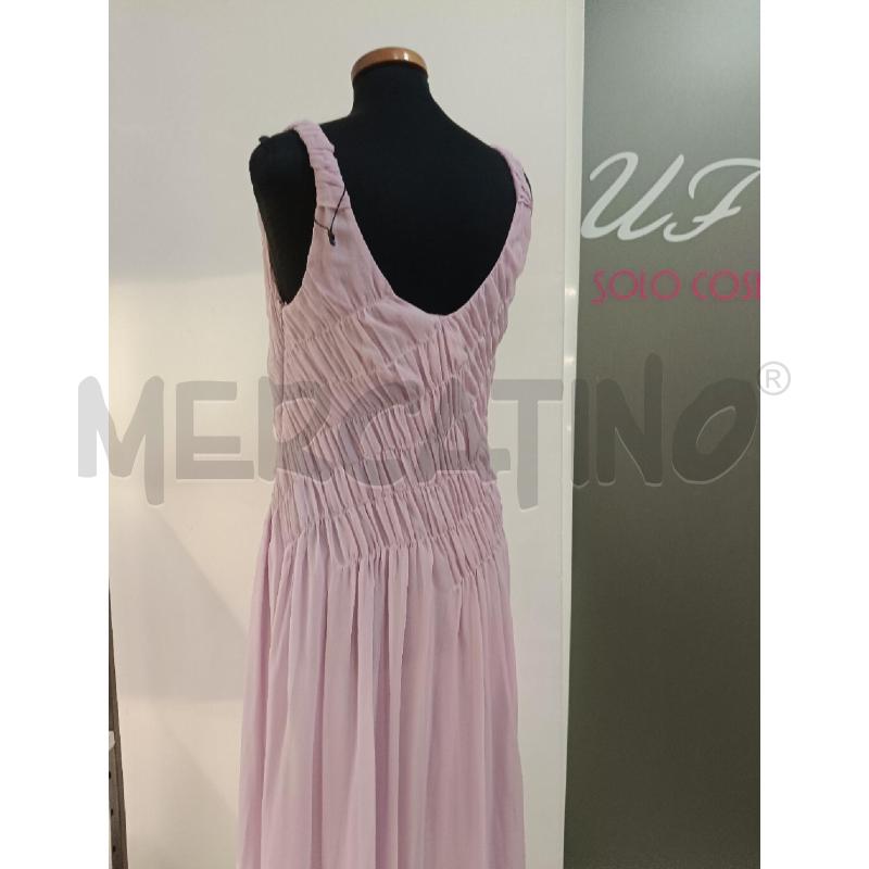 VESTITO DONNA EMPORIO ARMANI LILLA SETA | Mercatino dell'Usato Roma gregorio vii 4