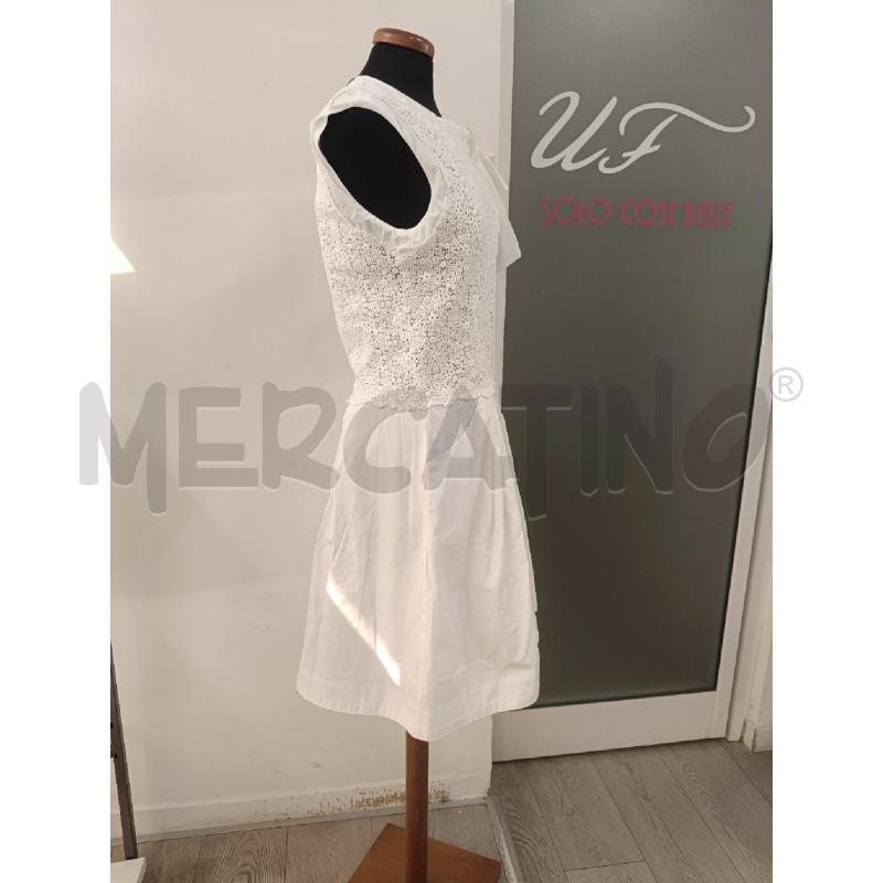 VESTITO DONNA ERMANNO SCERVINO BIANCO FIORI | Mercatino dell'Usato Roma gregorio vii 3