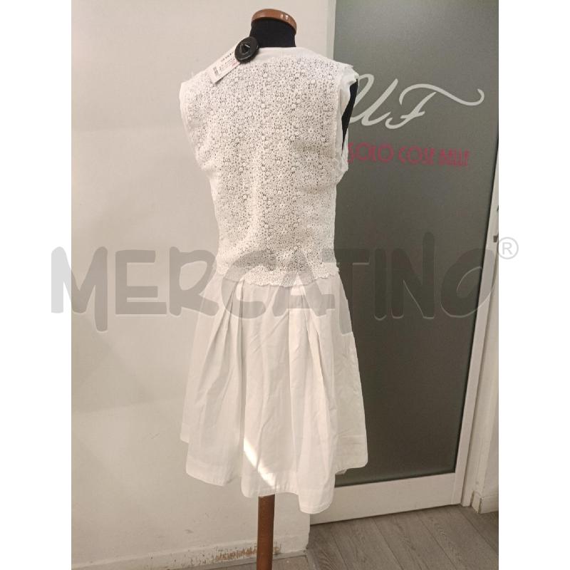VESTITO DONNA ERMANNO SCERVINO BIANCO FIORI | Mercatino dell'Usato Roma gregorio vii 4