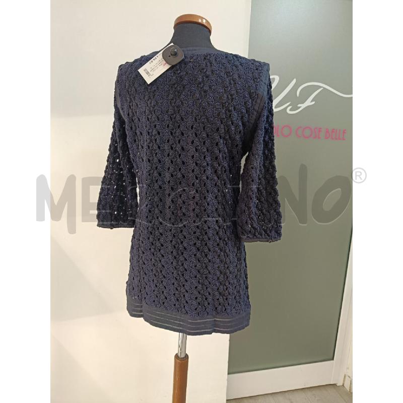 VESTITO DONNA ERMANNO SCERVINO BLU RICAMI | Mercatino dell'Usato Roma gregorio vii 4