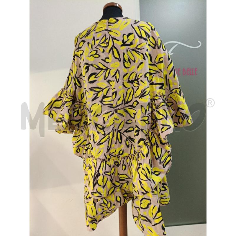 VESTITO DONNA ESSENTIEL BEIGE FANTASIA GIALLA | Mercatino dell'Usato Roma gregorio vii 3