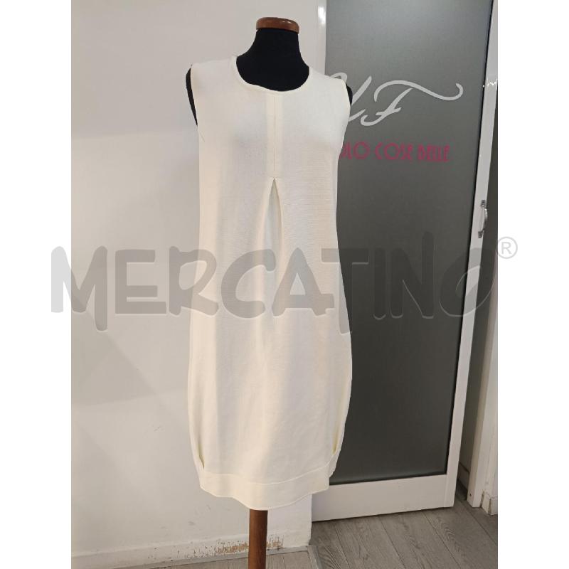 VESTITO DONNA FALCONERI PANNA SMANICATO | Mercatino dell'Usato Roma gregorio vii 1